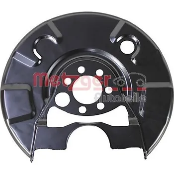 Brzdový kotouč Ochranný plech proti rozstřikování, brzdový kotouč METZGER 6115187