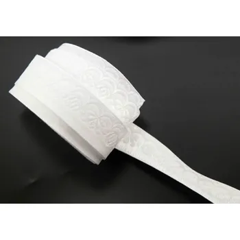 Stuha Krojová stuha - bílá - šíře 2 cm