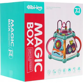 Multifunkční kostka pro nejmenší, Interaktivní kostka pro děti 668-32