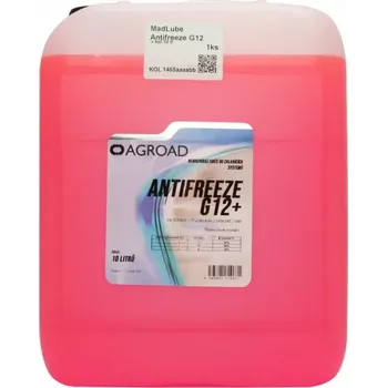 Nemrznoucí směs do chladiče MadLube Antifreeze G12 v balení 10 lt | MadLube Antifre | AGROAD