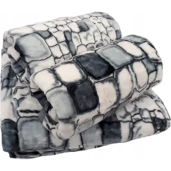 Prostěradlo Deka Elway z mikrovlákna 160 cm x 200 cm, vícebarevná