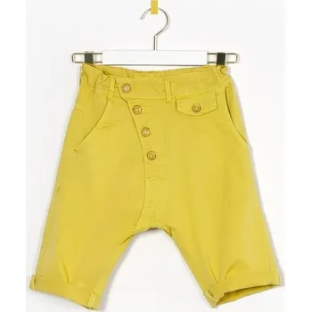 MUFFIN MODE Chlapecké bavlněné kraťasy “GOLDEN SUMMER”, žluté Velikost: 122/128