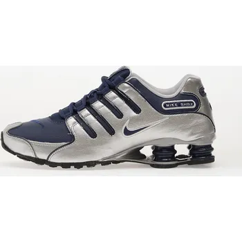 Pánské tenisky Tenisky Nike Shox NZ Midnight Navy/ Black-Metallic Silver EUR 42