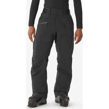 Snowboardové kalhoty WEDZE Pánské nepromokavé lyžařské a snowboardové kalhoty 500 AM 2XL ČERNÁ