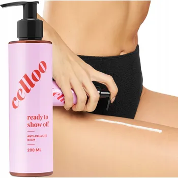 Celulitida a strie Anticelulitidní balzám Celloo 200 ml v lahvičce s pumpičkou
