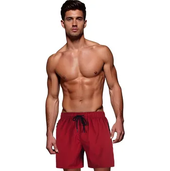 Pánské plavky Pánské plavky šortkové Dstreet SX2534 Barva: Bordó, Velikost: L