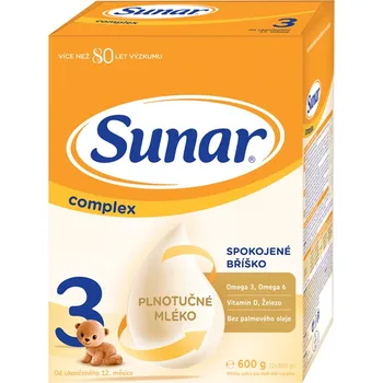 Kojenecká výživa Sunar complex 600g 3 12m