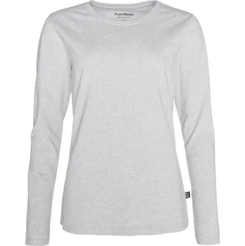Dámská tunika Pura Waste Dámské silnější triko s dlouhým rukávem Barva: Šedý melír, Velikost: S