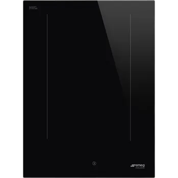 Varná deska Smeg Indukční varná deska se 2 varnými zónami a dotykovým ovládáním, 38 cm, SIM3323D, černá SIM3323D