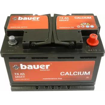 Autobaterie Autobaterie BAUER 74Ah 12V 680A (278x175x190) | 1390-598074 | AGROAD