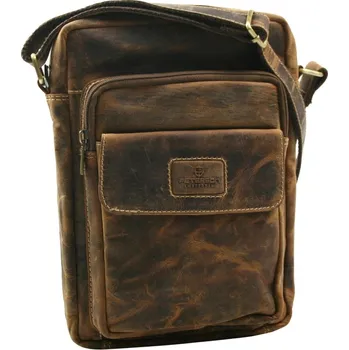 Kabelka Pánské crossbody Peterson PTN JANNIS-TMH hnědá + doprava zdarma
