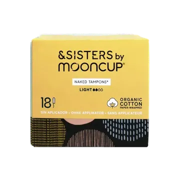 Menstruační tampony &SISTERS Organické tampóny light 20 ks