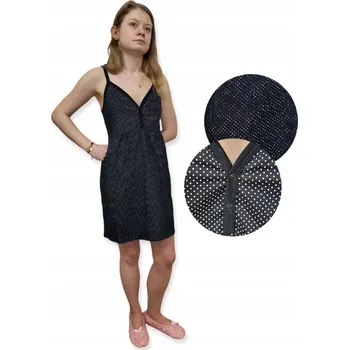 Dámská noční košile Dartomik košile noční dámská na ramínka před kolena, velikost XS