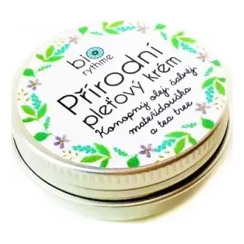 Pleťový krém BIORYTHME Pleťový krém s konopným olejem ANTI-PUPÍNEK 30 ml