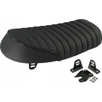 Moto sedlo Motocyklové sedlo CUSTOM RETRO CAFE VINTAGE pro dva