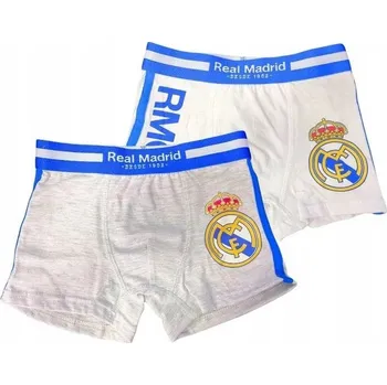 Pánská móda Real Madrid chlapecké boxerky 2 kusy, velikost 8/10 let