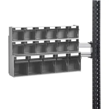 Dílenský stůl Otočné rameno s vyklápěcími boxy