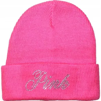 Čepice Victoria's Secret zimní čepice beanie růžová, univerzální velikost
