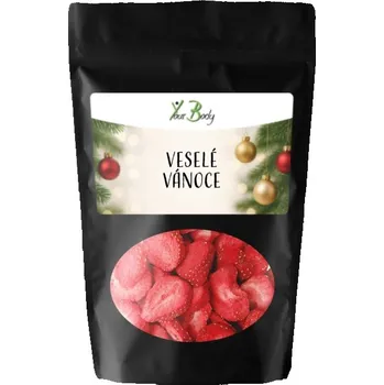 Sušená potravina YOURBODY Jahody sušené mrazem 10 g