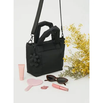 Sinsay - Kabelka tote s odepínatelným popruhem - černá - 138GK-99X - 138GK-99X-ONE