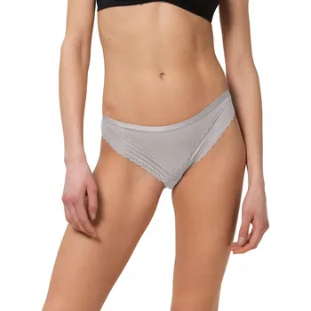 Kalhotky Šedé dámské krajkové měkké kalhotky KALHOTKY Triumph Tempting Tulle 1 Tai XS