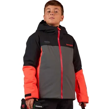 Cyklistické kalhoty Dětská bunda Rossignol-JR HERO VELIKA INSULATED JKT-BLACK