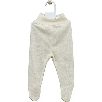 Kojenecké Merino polodupačky ecru LORITA Velikost: 56