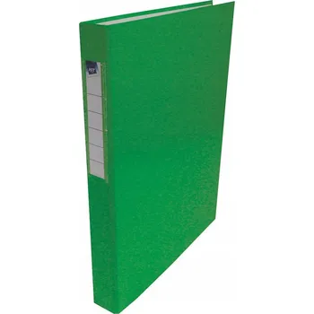 HIT OFFICE pořadač 4-kroužkový PP plus A4 35 mm zelený