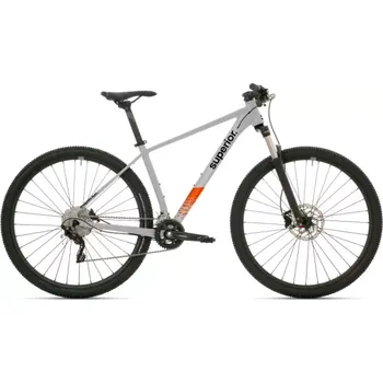 Horské kolo Superior XC 6.7 Gloss grey / Orange, velikost S
