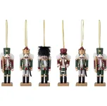 Sada vánočních ozdob Bloomingville 6-pack 82051520 vícebarevná MLC