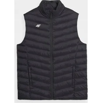 4F pánská vesta NOSH4-KUMP001B černá, velikost XXL