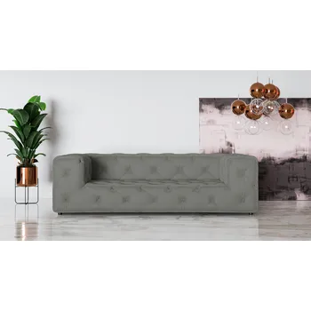 Sedací souprava Pohovka pro 3 FRESCO S3 Barva: Šedá