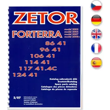 Oprava karosérie Katalog ND pro Zetor Forterra 8641-12441 | 222.212.461; 222.212.474; 864.111.745 | AGROAD