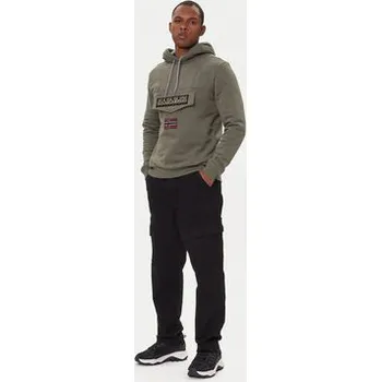 Pánská mikina Napapijri Mikina Burgee Wint 4 NP0A892T Zelená Regular Fit XXL