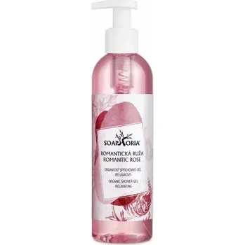 Mýdlo Přírodní sprchový gel ROMANTICKÁ RŮŽE 250 ml