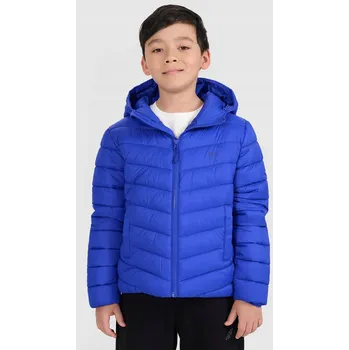 Chlapecká bunda Chlapecká prošívaná bunda se syntetickou výplní - modrá