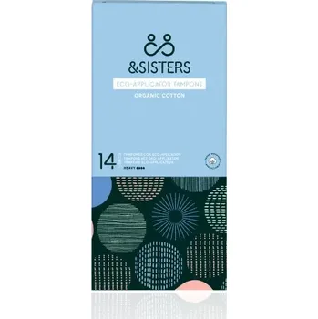 Menstruační tampony &SISTERS Aplikátory na tampóny Heavy 14 ks