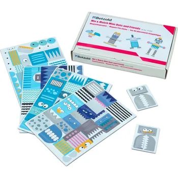Puzzle BETZOLD Magnetické puzzle Miniboti a kamarádi