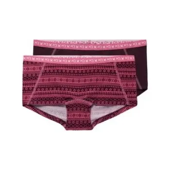 Dámské termo spodní prádlo Kari Traa Tina Hipster 2Pk WINE