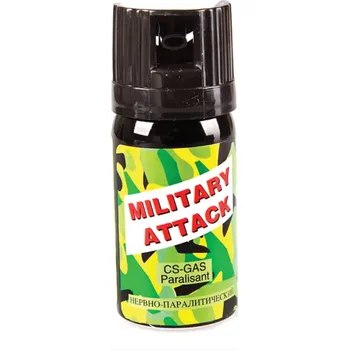 Obranný sprej Obranné spreje CS MILITARY Atack, 40 ml