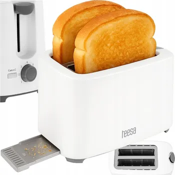 Toustovač Teesa Toustovač TOUSTOVAČ SENDVIČOVAČ Bílá 700 W