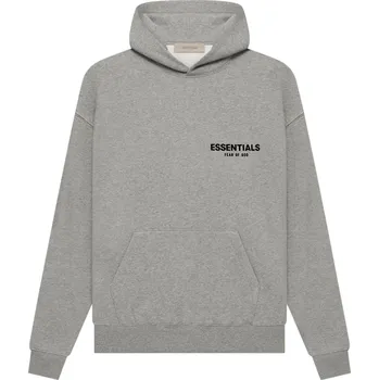 Pánská mikina Fear of God Essentials Hoodie (2022) Dark Oatmeal Velikost: XS