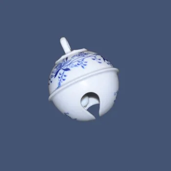 Vánoční ozdoba Český porcelán Vánoční ozdoba - rolnička- cibulový porcelán 70779