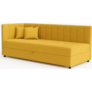 Postel Kontinentální jednolůžko Sofaro Plus 90x200 Hořčicové