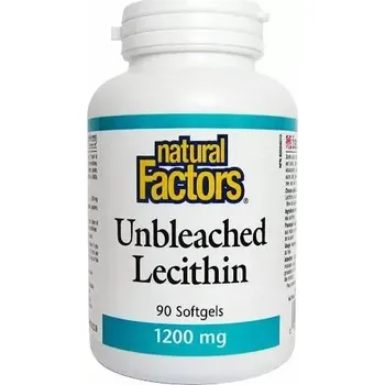 Přírodní produkt Natural Factors Lecitin - nebělený 90 cps