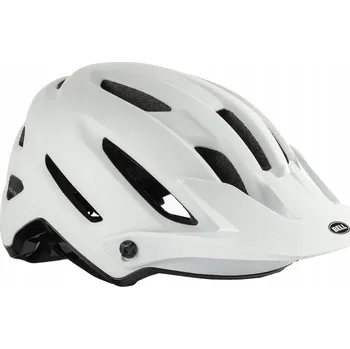 Cyklistická přilba Cyklistická helma MTB BELL 4Forty, matná bílá lesklá, velikost S