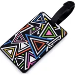 Pro Háčkování Jmenovka na kufr trojúhelníky