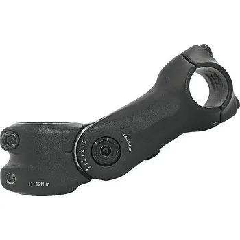 Představec na kolo Představec MAXBIKE stavitelný 25,4/125mm mat.černý