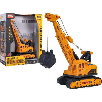 autíčko RKToys Dětský jeřáb 1:16 se světlem a zvukem