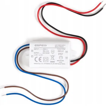 IP kamera Napájecí zdroj Espee LPA0624CV 24 V 0,25 A 6 W